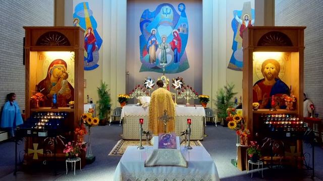 Sunday, October 8, 2023, 19th Sunday after Pentecost - Thanksgiving - 9:00 am Divine Liturgy (ENG) смотреть онлайн