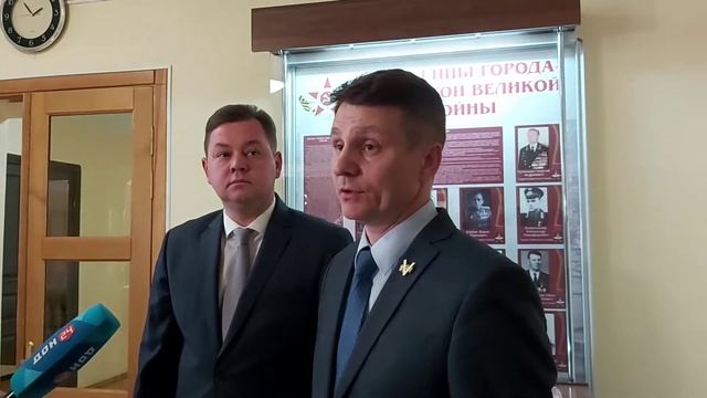 Комментарий главы администрации г.Шахты Андрея Ковалева о строительстве образовательных учреждений. смотреть онлайн