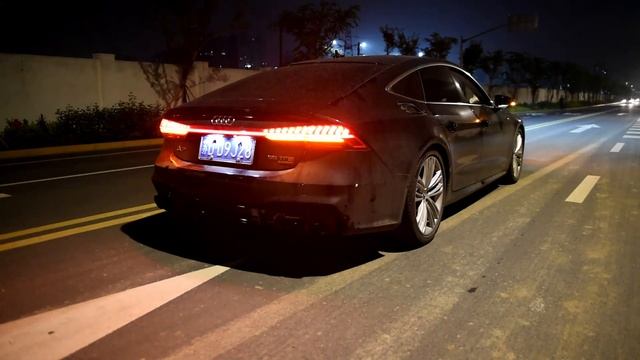 VALVED EXHAUST CATBACK MUFFLER for Audi A7 C8 3 0T 2019+ смотреть онлайн