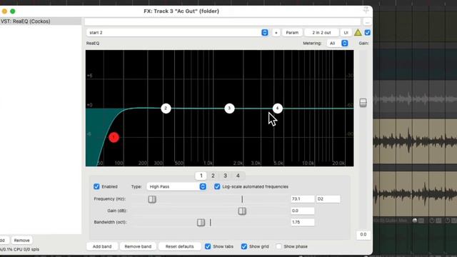 Mixing Acoustic Guitars In REAPER