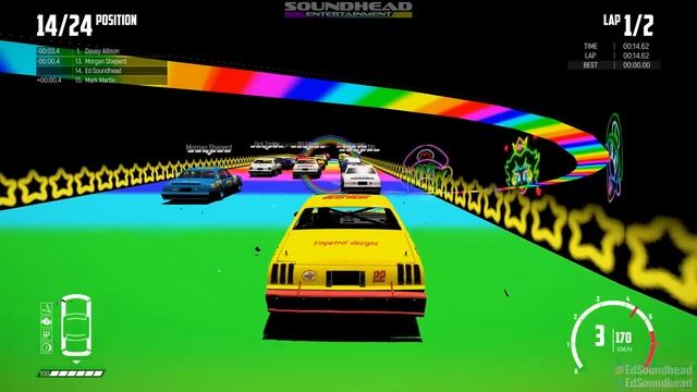 RAINBOW ROAD RIDICULOUSNESS!!! | Wreckfest | NASCAR Legends Mod смотреть онлайн
