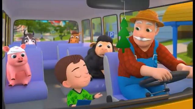 Hickory Dickory Dock Vehicles Song | Newborn Baby Songs & Nursery Rhymes смотреть онлайн