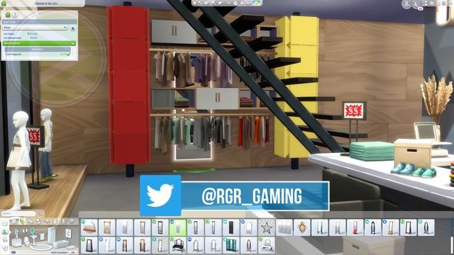 Fashion Center Sims 4 | Clothes & Shoes Store | Dream Home Decorator | NO CC | Sims 4 fast build смотреть онлайн