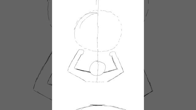 Human Carrying World I iPad Digital Art - Adobe Fresco смотреть онлайн