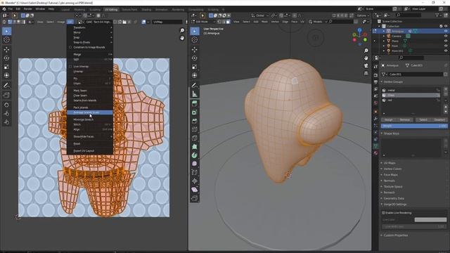 Blender 2.9 Beginner Tutorial for PBR Texturing - Principled BSDF - Node Wrangler смотреть онлайн