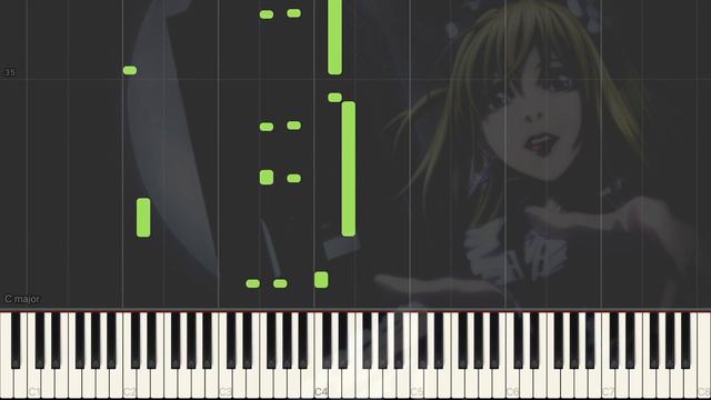Death Note - Misa's Song (Synthesia Piano Solo) смотреть онлайн