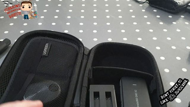 UGREEN Cable Bag,Small Hard Case Travel Gadget Bag-Action cam-insta360 one x2 x3 rs r dji osmo gopr смотреть онлайн
