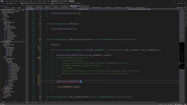 3D Game Engine | 39 | Separate attribute format, VAO, VBO смотреть онлайн