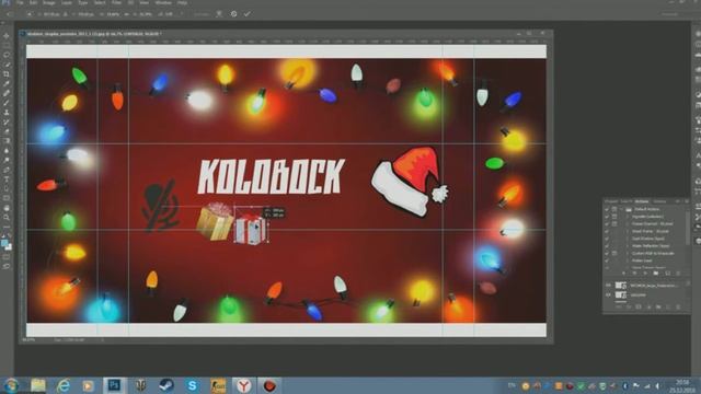 КАК СДЕЛАТЬ НОВОГОДНЮЮ ШАПКУ И АВАТАРКУ ДЛЯ КАНАЛА? смотреть онлайн