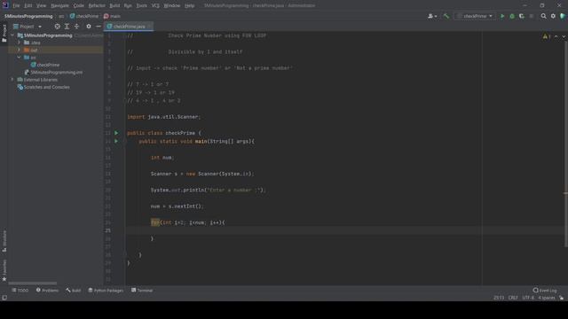 Java program to check Number is Prime or Not | Hindi #javaprogramming смотреть онлайн