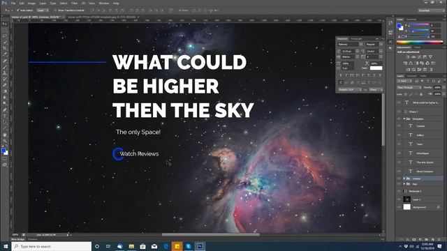 Photoshop Web Design | Planet Web Design in Photoshop смотреть онлайн