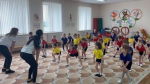 Флешмоб ко Дню здоровья в МБДОУ "Золотой ключик" с.Покровское.