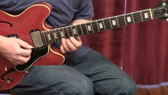 Come Together Beatles Guitar Solo Lesson смотреть онлайн