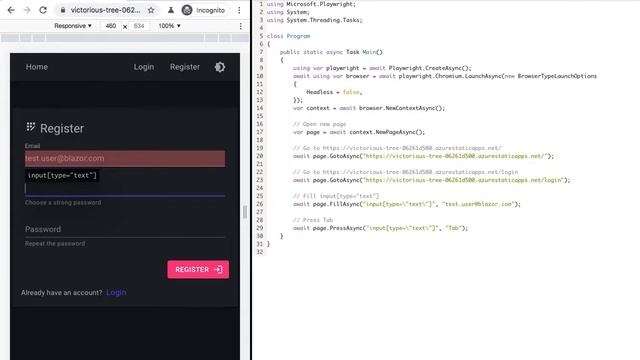 Playwright Codegen смотреть онлайн
