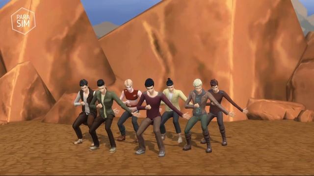 [FREE DOWNLOAD] BTS 'ON' MV Dance & Sing Animation [THE SIMS 4] смотреть онлайн