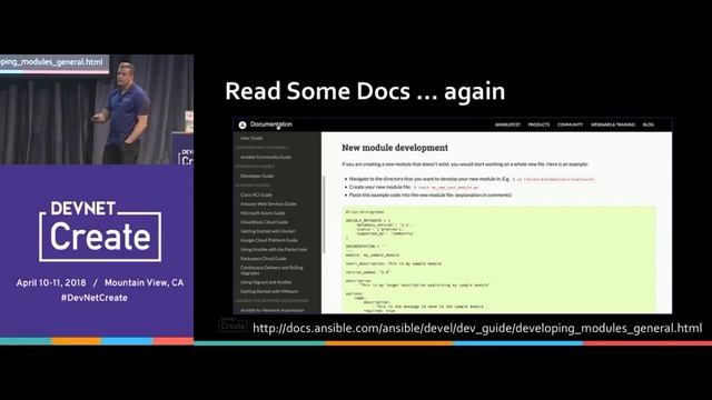 DevOps: How to Be an Ansible Contributor - John McDonough (DevNet Create 2018) смотреть онлайн