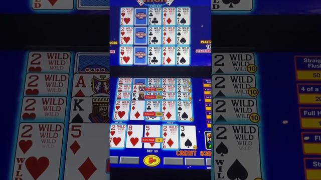 Stack ‘Em High - $.05 Deuces Wild смотреть онлайн