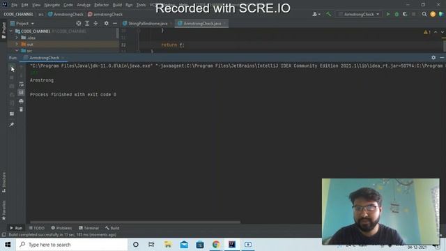 Java program to check Armstrong Number or not with Dry Run смотреть онлайн