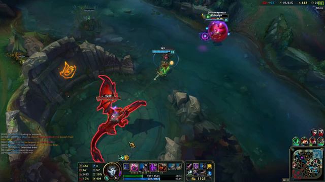 League Of Legends - Jhin Bot - ADC Full Gameplay смотреть онлайн