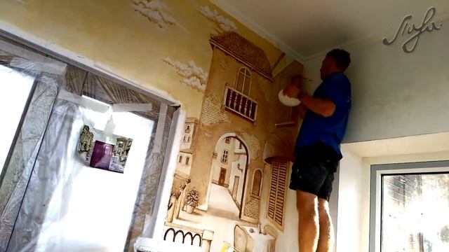 Барельеф на всю стену в прихожей (bas-relief, sculpture) смотреть онлайн