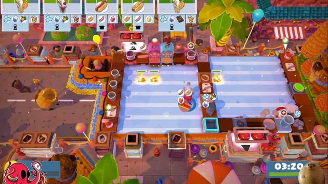 What Is This?!?! MANY A SAUSAGE! Overcooked! 2 #1