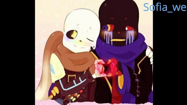 [КARA KROSS] клип - "холодный кипяток" undertale AU (ErrorInk) смотреть онлайн