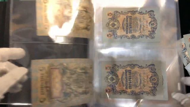 Банкноты Царской России#Пополнение супер коллекции!!! смотреть онлайн