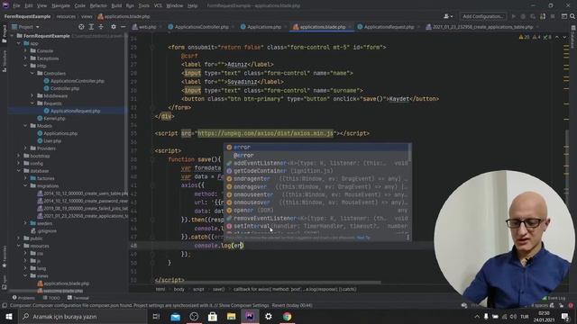 Laravel Form Request Validation Kullanımı смотреть онлайн