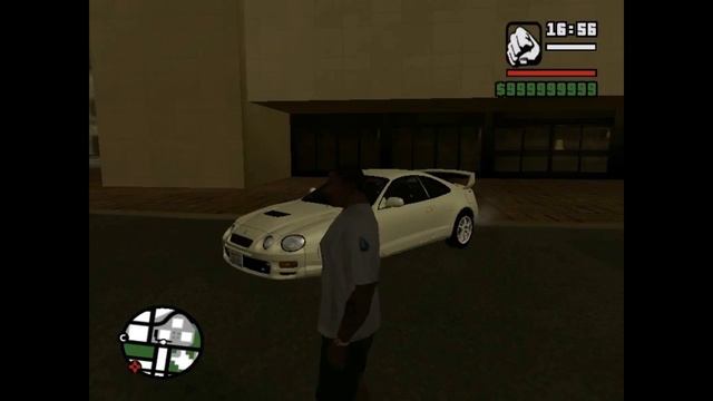 Обзор автомобилей в gta sa #38 Toyota Celica GT смотреть онлайн