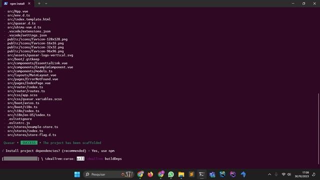 01 - Instalando e Configurando o Ambiente | Curso Criando uma aplicação Web com VueJS e Quasar смотреть онлайн