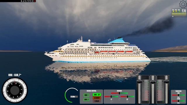 Cruise ship aground-ship simulator realistic смотреть онлайн