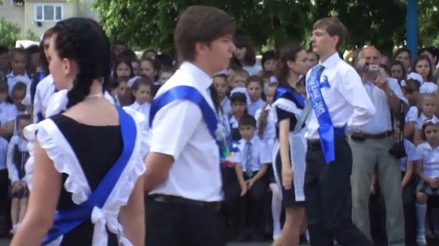 Прощальный вальс 11 "а" ст. Брюховецкая 2013 смотреть онлайн