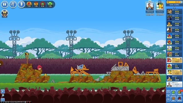 Angry Birds Friends Tournament 105 Week 104 Level 5 High Score 152k (No Power-ups) (PC) смотреть онлайн