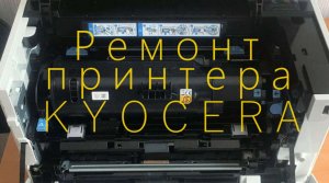 Восстановление принтера Kyocera. Ошибка "Замятие бумаги в кассете"