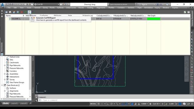 Earthwork Calculation | Cut & Fill Analysis in Civil 3D | Civil 3D tutorial for Beginners смотреть онлайн
