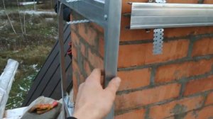 Доделываем кровлю, обшивка кирпичной трубы | Новости Слободы