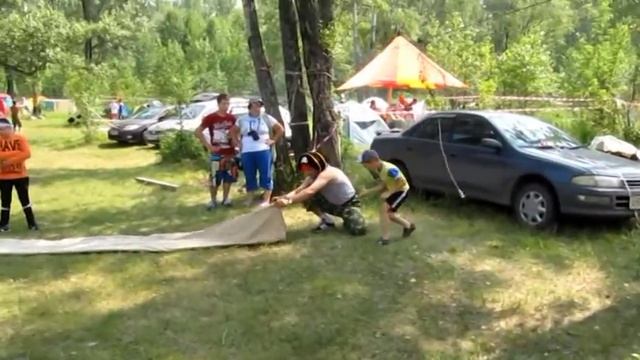 2012. ТурСлёт. Детская полоса препятствий. смотреть онлайн