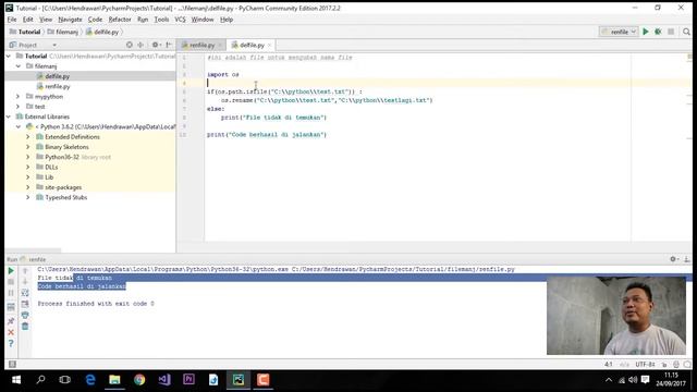 Python : File and Directory Management смотреть онлайн
