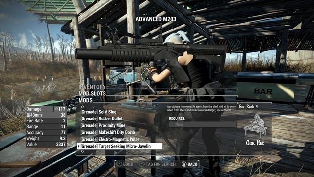 FALLOUT 4 MOD REVIEW M203 смотреть онлайн