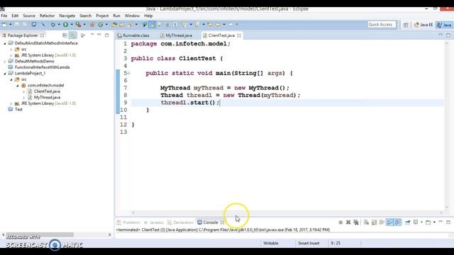 Lambda Expression-Java 8 New Features_PART1 смотреть онлайн