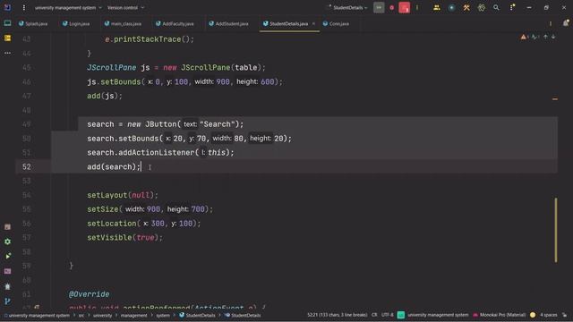 University Management System | Creating teacher & student details class | Java Project смотреть онлайн