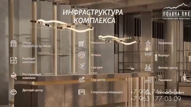 ГОСТИНИЧНЫЙ КОМПЛЕКС ПОЛЯНА ПИК || НОМЕРА 43-135 М² ПРЕМИУМ-КЛАССА В САМОМ ЦЕНТРЕ КРАСНОЙ ПОЛЯНЫ смотреть онлайн
