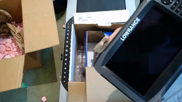 Картплоттер Lowrance HDS-7 Gen3 с EBAY. Первое впечатление смотреть онлайн