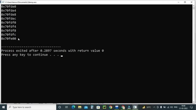 TWO DIMENSIONAL ARRAY WITH POINTER | WAYS OF ACCESSING TWO DIMENSIONAL ARRAY (2-D ARRAY) смотреть онлайн