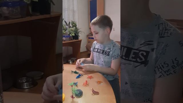 Распаковка "Морские жители" смотреть онлайн