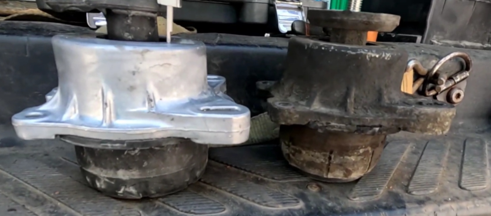 Замена Гидроопоры , подушки ДВС Ford transit 2.4. смотреть онлайн