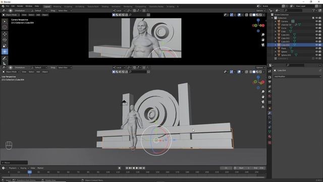 Creating Power-full Character using BLENDER , Photoshop, Zbrush | Depth X | смотреть онлайн