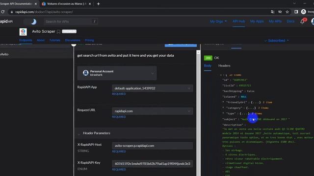 Scraping Avito API смотреть онлайн