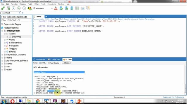 How to use the UNIQUE Constraint in SQL? | SQL Tutorial For Beginners | Learn SQL смотреть онлайн