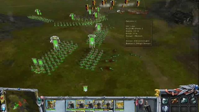 warhammer mark of chaos gameplay review смотреть онлайн